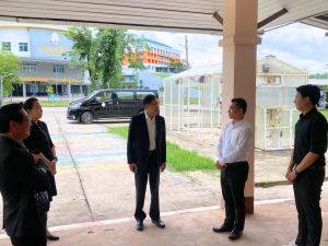 สถาบันวิจัยและพัฒนา มหาวิทยาลัยนครพนม ร่วมต้อนรับนายกสภามหาวิทยาลัยนครพนม และอธิการบดีมหาวิทยาลัยนครพนม 8