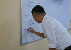 สถาบันวิจัยและพัฒนา มหาวิทยาลัยนครพนม ให้บริการคลินิกวิจัย ให้คำปรึกษาด้านการวิจัยแก่นักวิจัยมหาวิทยาลัยนครพนม (ภาคบ่าย) 5