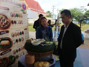 สถาบันวิจัยและพัฒนา มหาวิทยาลัยนครพนม ร่วมต้อนรับรองนายกรัฐมนตรีและรัฐมนตรีว่าการกระทรวง อว. img 5094