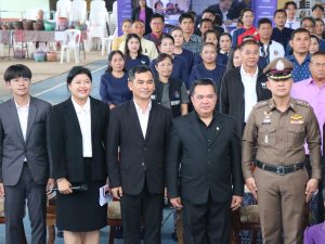 สถาบันวิจัยและพัฒนา มหาวิทยาลัยนครพนม ร่วมต้อนรับรองนายกรัฐมนตรีและรัฐมนตรีว่าการกระทรวง อว. img 5129