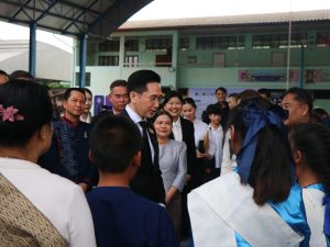 สถาบันวิจัยและพัฒนา มหาวิทยาลัยนครพนม ร่วมต้อนรับรองนายกรัฐมนตรีและรัฐมนตรีว่าการกระทรวง อว. img 5132