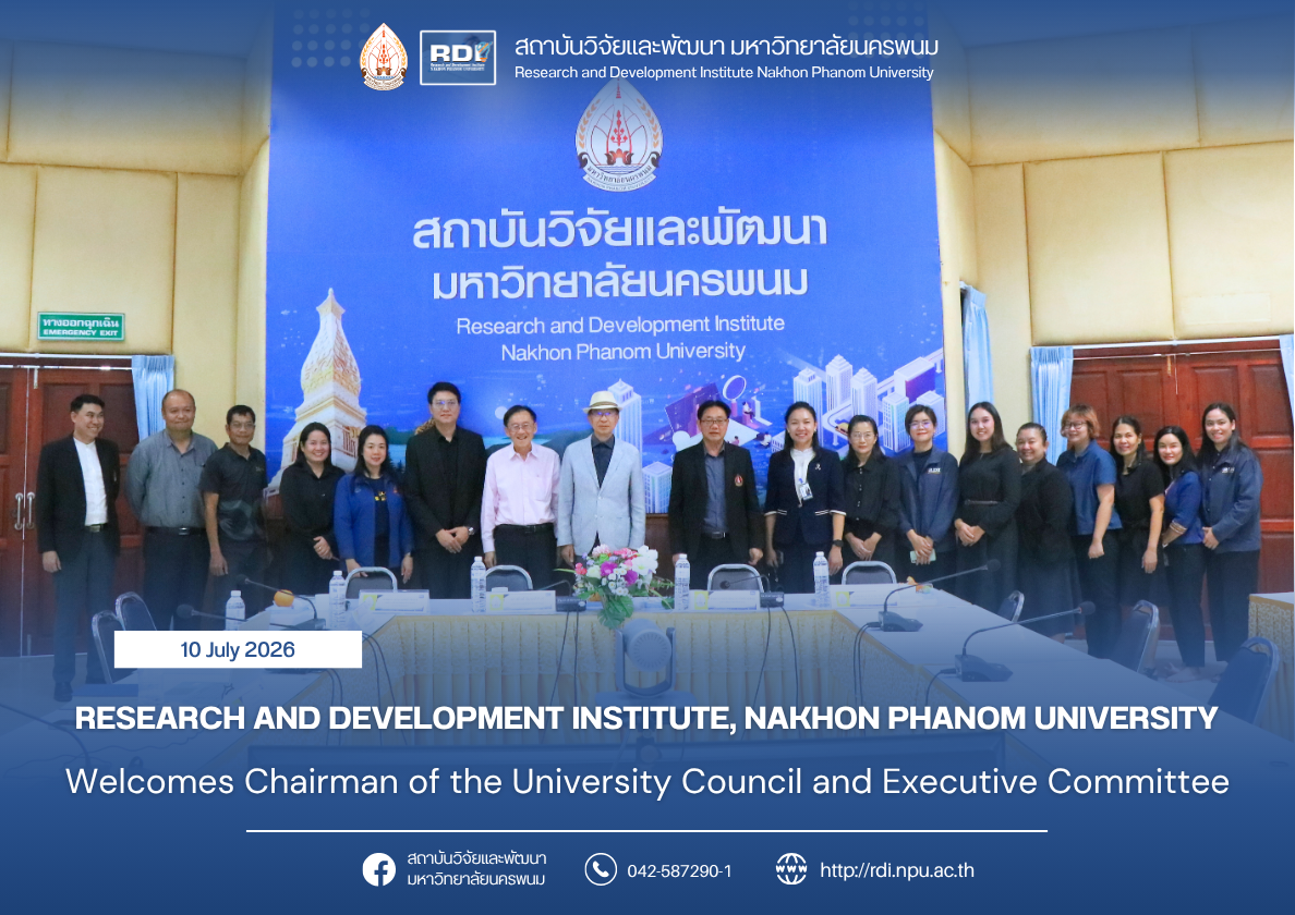 RDI,NPU Welcomes Chairman of the University Council and Executive Committee