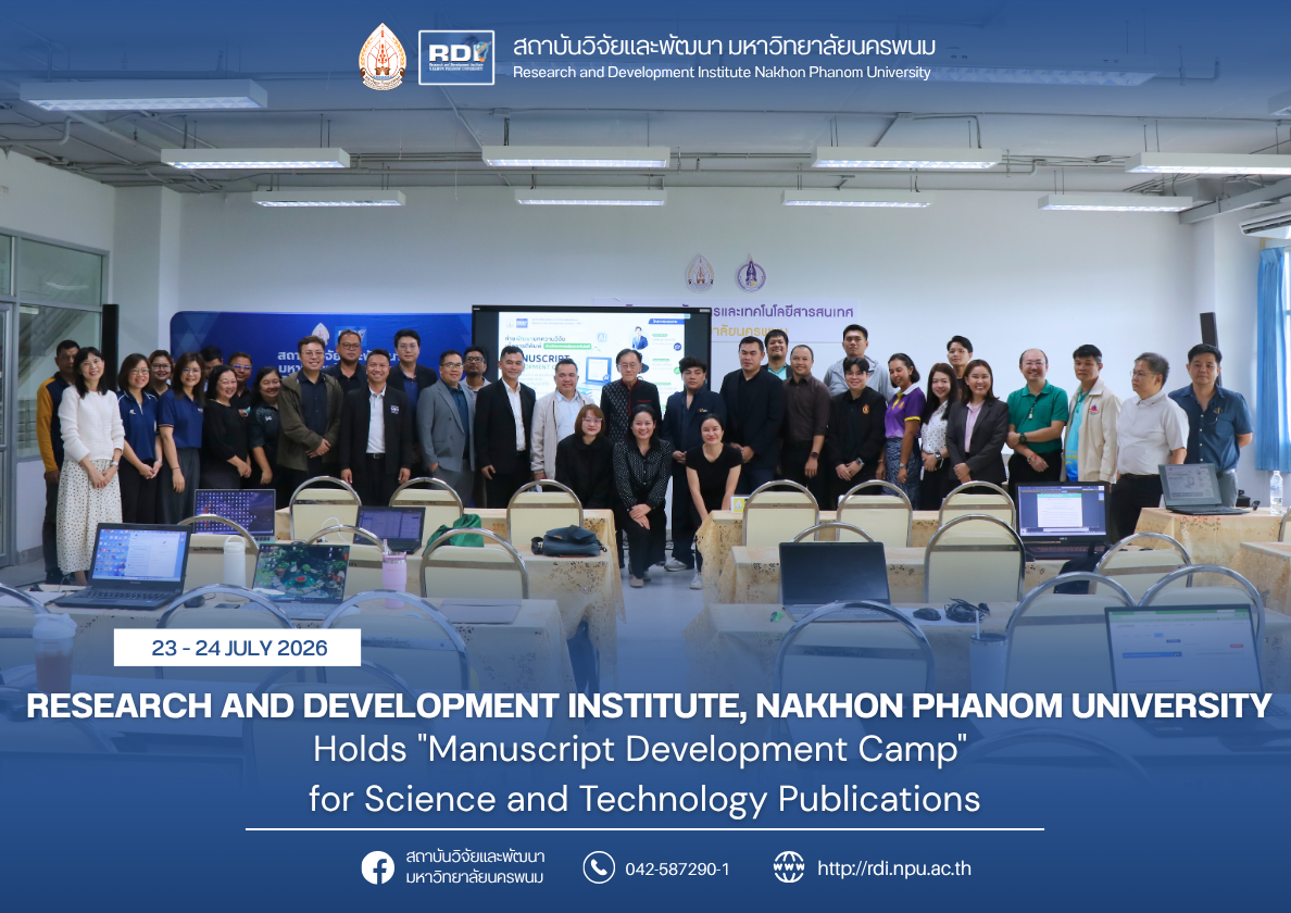 RDI,NPU Holds “Manuscript Development Camp” for Science and Technology Publications