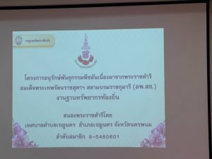 ศูนย์ประสานงาน อพ.สธ.มหาวิทยาลัยนครพนม ร่วมกิจกรรมเยี่ยมเยียนการพิจารณาขอรับป้ายสนองพระราชดำริในงานฐานทรัพยากรท้องถิ่น 774402481 122120146587272374 6050911194869747149 n
