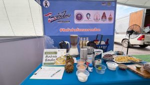 คลินิกเทคโนโลยี มหาวิทยาลัยนครพนม ร่วมจัดบูธ workshop งาน “ธงฟ้าราคาประหยัดลดค่าครองชีพ ปี 2569” และ “มหกรรมธงฟ้าขับเคลื่อนเศรษฐกิจภูมิภาคจังหวัดกับกระทรวงพาณิชย์ line album 2026.8.3 260803 32