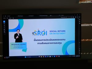 สถาบันวิจัยและพัฒนา มหาวิทยาลัยนครพนม จัดกิจกรรมอบรมเชิงปฏิบัติการประเมินผลกระทบทางสังคม (SIA) และการประเมินผลตอบแทนทางสังคมจากการลงทุน (SROI) y
