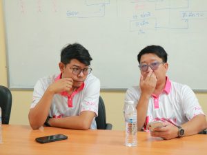 สถาบันวิจัยและพัฒนา มหาวิทยาลัยนครพนม ให้การต้อนรับคณะครุศาสตร์ ร่วมประชาสัมพันธ์กิจกรรมวันสถาปนา ครบรอบ 11 ปี img 9295