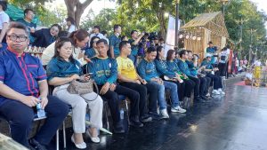 สถาบันวิจัยและพัฒนา มหาวิทยาลัยนครพนม ร่วมขบวนแห่เฉลิมฉลองรางวัลระดับนานาชาติ “เทศกาลไหลเรือไฟจังหวัดนครพนม” 30173 0