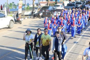สถาบันวิจัยและพัฒนา มหาวิทยาลัยนครพนม ร่วมขบวนแห่เฉลิมฉลองรางวัลระดับนานาชาติ “เทศกาลไหลเรือไฟจังหวัดนครพนม” 853286529 1459151622761382 7766764111883026004 n