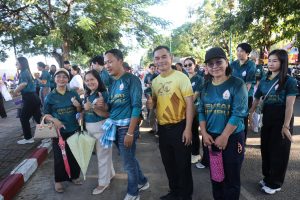 สถาบันวิจัยและพัฒนา มหาวิทยาลัยนครพนม ร่วมขบวนแห่เฉลิมฉลองรางวัลระดับนานาชาติ “เทศกาลไหลเรือไฟจังหวัดนครพนม” 854855516 1103797439167097 1565769313235277800 n